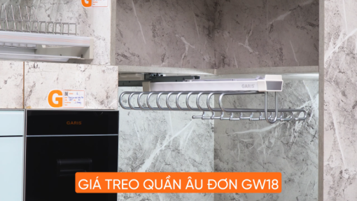 GIÁ TREO QUẦN ÂU ĐƠN GARIS GW18 - 3