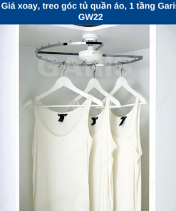 GIÁ XOAY, TREO GÓC TỦ QUẦN ÁO GARIS GW22 - 8 GIÁ XOAY, TREO GÓC TỦ QUẦN ÁO GARIS GW22 - 7