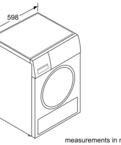 MÁY SẤY BOSCH SERIE 8 WTX87MH0SG HEATPUMP 9KG - 34 MÁY SẤY BOSCH SERIE 8 WTX87MH0SG HEATPUMP 9KG - 33
