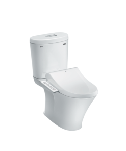 Bàn cầu kết hợp nắp rửa điện tử Inax AC-700A+CW-H17VN