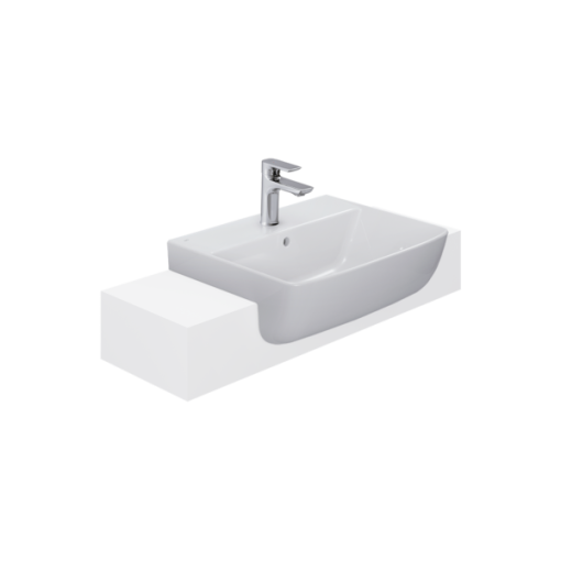 Chậu rửa bán âm Inax L-345V - 1