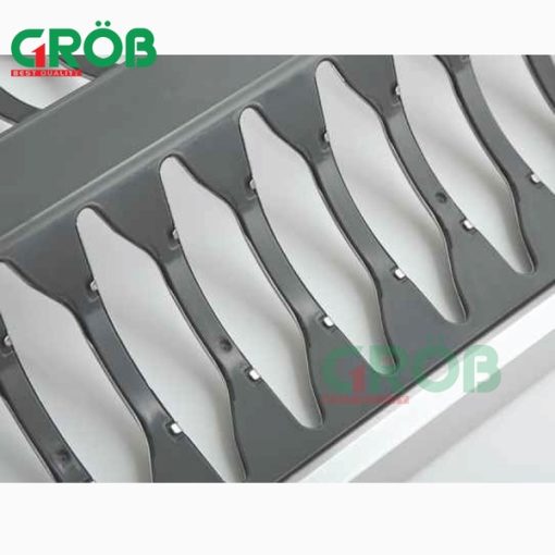 Giá để bát đĩa inox hộp vách kính Grob - 5