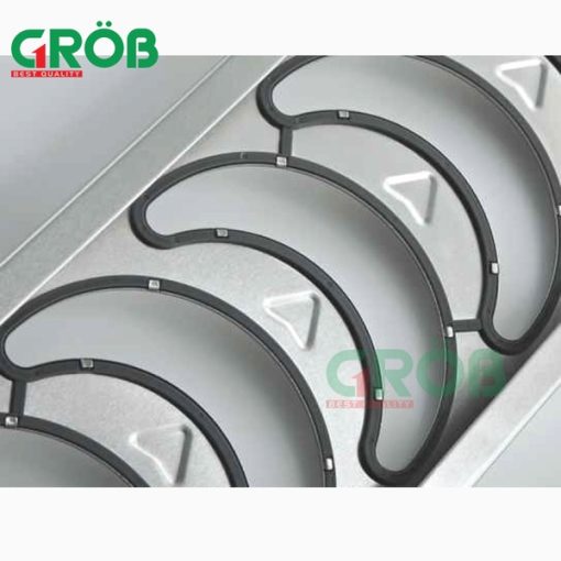 Giá để bát đĩa inox hộp vách kính Grob - 9