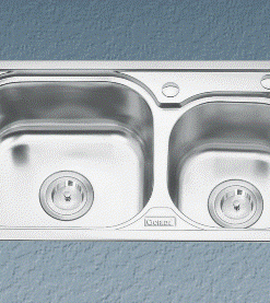 Chậu 2 hộc lệch Gorlde B-208