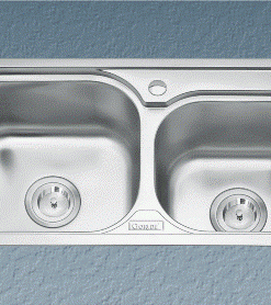 Chậu 2 hộc lệch Gorlde B-209