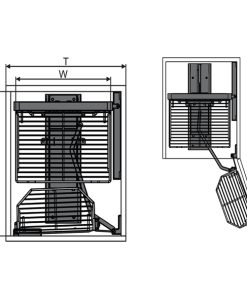 Kệ đồ khô 4,6 tầng nan tròn Grob - 9