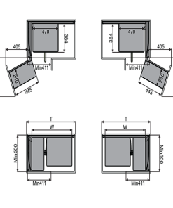 Kệ liên hoàn inox hộp GH-90 Grob - 18 Kệ liên hoàn inox hộp GH-90 Grob - 17