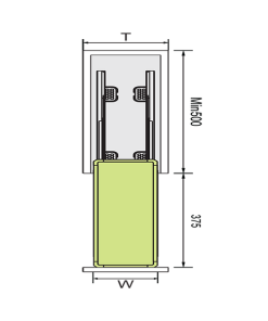 KỆ ĐỰNG DAO THỚT INOX HỘP Grob - 14 KỆ ĐỰNG DAO THỚT INOX HỘP Grob - 13