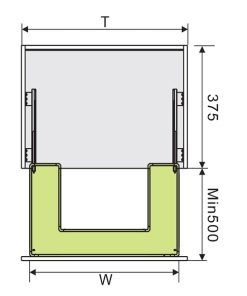 Kệ đựng chất tẩy rửa dạng chữ U Grob - 13