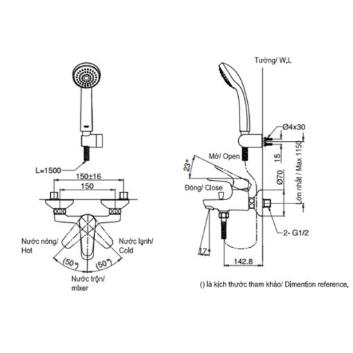 Sen tắm TOTO DM346CFN - 3