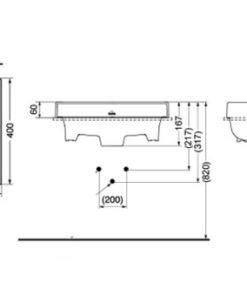 Chậu rửa lavabo đặt bàn TOTO LW1714B - 6