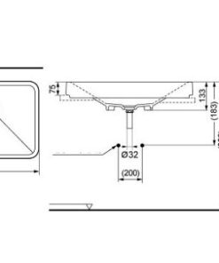 Chậu rửa lavabo đặt bàn TOTO LW171YB - 6