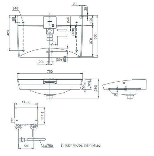 Chậu rửa lavabo TOTO NEOREST LW991A - 3