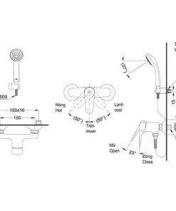 Sen tắm TOTO DM345CFN - 5
