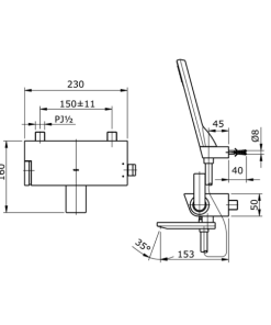 SEN TẮM TOTO TX471SNBR - 6 SEN TẮM TOTO TX471SNBR - 5
