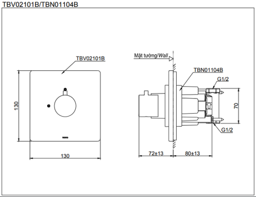 Van dừng TOTO TBV02101B - 3