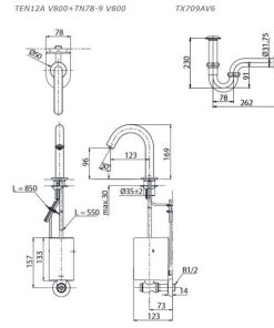 Vòi cảm ứng TOTO TEN12AV800/TN78-9V800/TX709AV6 - 6 Vòi cảm ứng TOTO TEN12AV800/TN78-9V800/TX709AV6 - 5