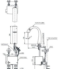 Vòi cảm ứng nhiệt độ TOTO TLP01701J/TLP01702S - 5
