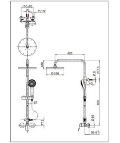 Sen cây nóng lạnh TOTO TX492SRS - 5