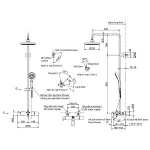 Sen cây nóng lạnh TOTO TBW01301B - 5