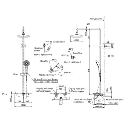 Sen cây nóng lạnh TOTO TBW01301B - 3
