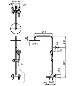 Sen cây nóng lạnh TOTO TX492SCBR - 6 Sen cây nóng lạnh TOTO TX492SCBR - 5