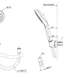 Tay sen TOTO TBW01008A - 6 Tay sen TOTO TBW01008A - 5