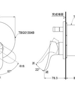 Van điều chỉnh nóng lạnh GO TOTO TBG01304B/TBN01001B - 6 Van điều chỉnh nóng lạnh GO TOTO TBG01304B/TBN01001B - 5