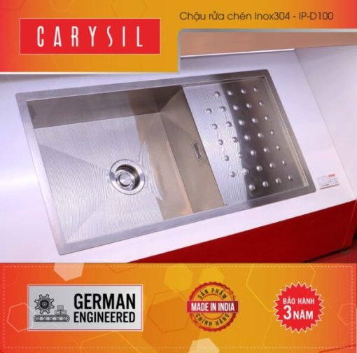 Chậu rửa inox Carysil IP-D100 (IB-P01) - 3