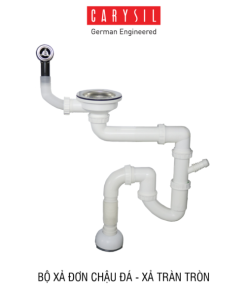 Bộ xả chậu rửa chén đơn 1 hộc Carysil - 11