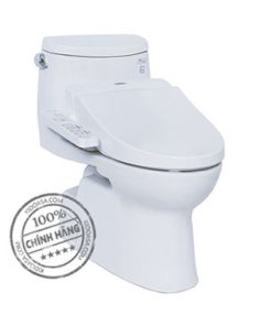 Bồn cầu 1 khối TOTO MS905W7 nắp Washlet