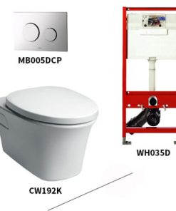 Bồn cầu treo tường TOTO CW192K/WH035D/MB005DCP