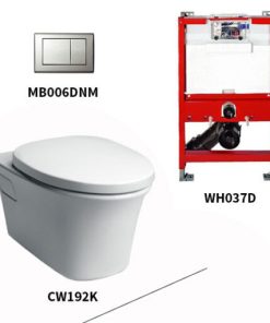 Bồn cầu treo tường TOTO CW192K/WH037D/MB006DNM