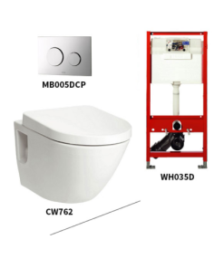Bồn cầu treo tường TOTO CW762/WH035D/MB005DCP