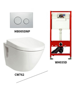 Bồn cầu treo tường TOTO CW762/WH035D/MB005DNP
