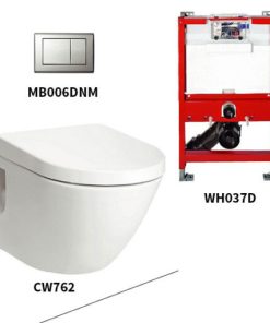 Bồn cầu treo tường TOTO CW762/WH037D/MB006DNM