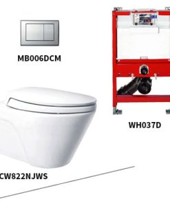Bồn cầu treo tường TOTO CW822NJWS/WH037D/MB006DCM