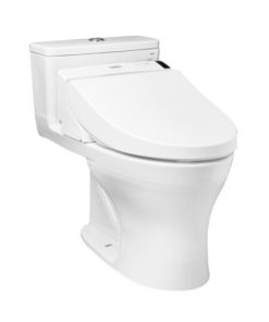 Bồn cầu 1 khối TOTO MS855DW6, nắp rửa Washlet