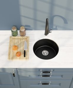 Chậu Rửa Chén Đá Nhân Tạo Tròn Âm Bàn Đá CREAVE G-U0045C - 9