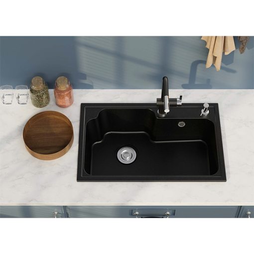 Chậu Rửa Chén Đá Nhân Tạo 1 Hộc CREAVE G-T7848D - 1