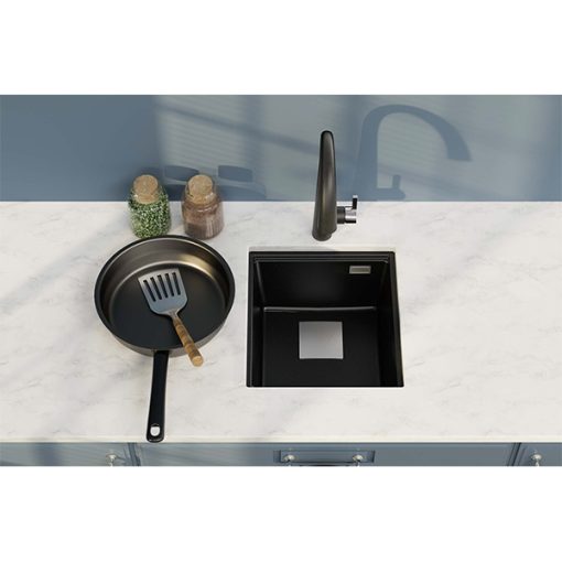 Chậu Rửa Chén Đá Nhân Tạo 1 Hộc Vuông CREAVE G-U4146E - 1