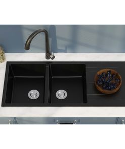 Chậu Rửa Chén Đá Nhân Tạo 2 Hộc 1 Cánh CREAVE G-T11650L