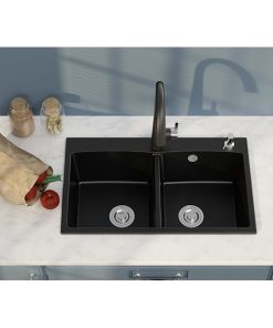 Chậu Rửa Chén Đá Nhân Tạo 2 Hộc CREAVE G-T7846F - 9