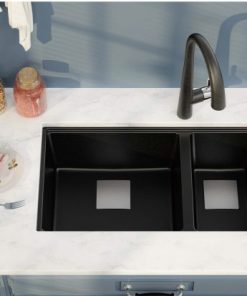 Chậu Rửa Chén Đá Nhân Tạo 2 Hộc CREAVE G-U7646E - 17