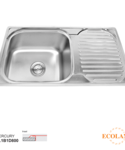 Bồn rửa chén Ecoland Mercury IN.1B1D800