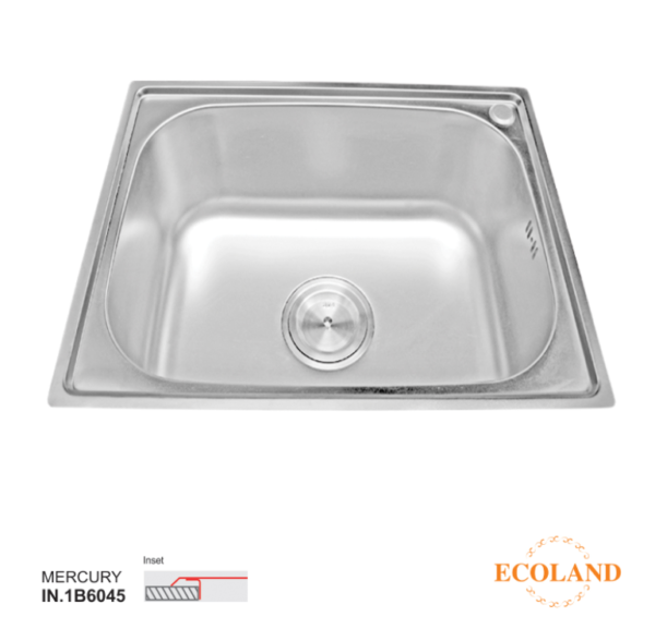 Bồn rửa chén Ecoland Mercury IN.1B6045