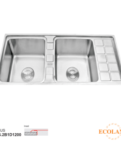 Bồn rửa chén Ecoland Venus SUS.2B1D1200