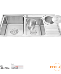 Bồn rửa chén Ecoland Venus SUS.2B1D920