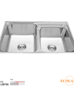 Bồn rửa chén Ecoland Venus SUS.2B790