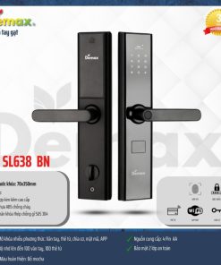 Khóa thông minh DEMAX SL638 BN tiêu chuẩn Đức - 24